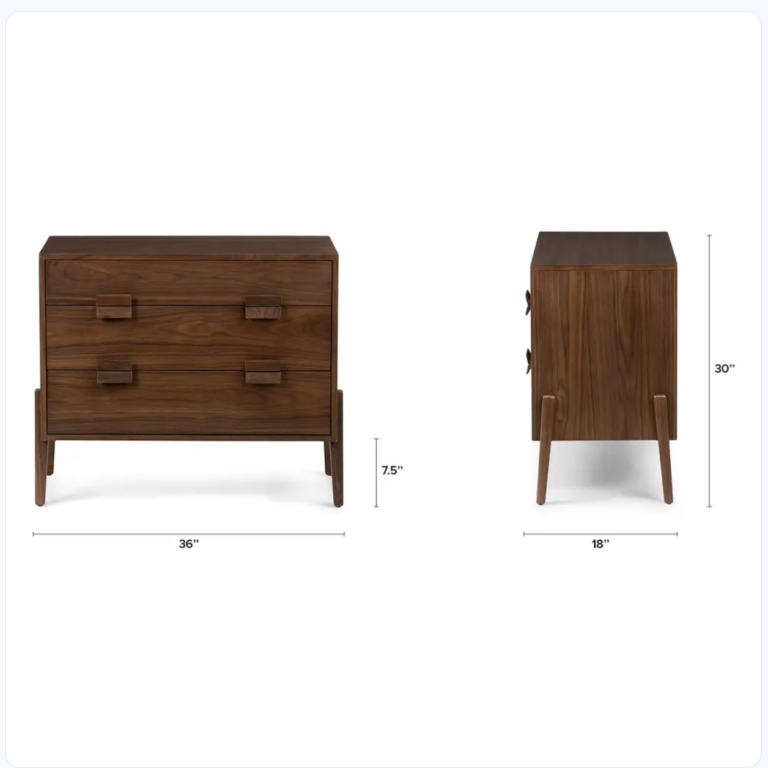 Walnut Dresser - Image 3