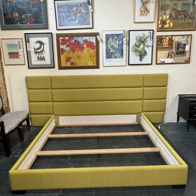 King Size Upholstered Bed - Image 4