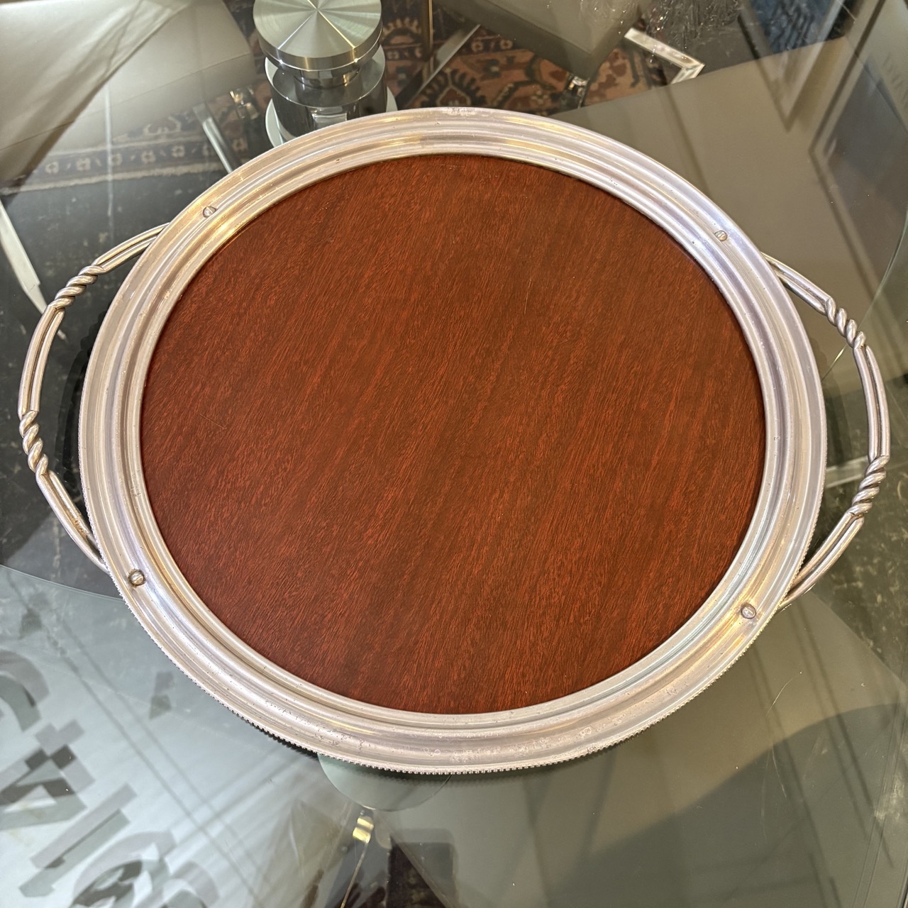 Buenilum Tray with Westinghouse Micarta Insert - Coast Consignment - image 2