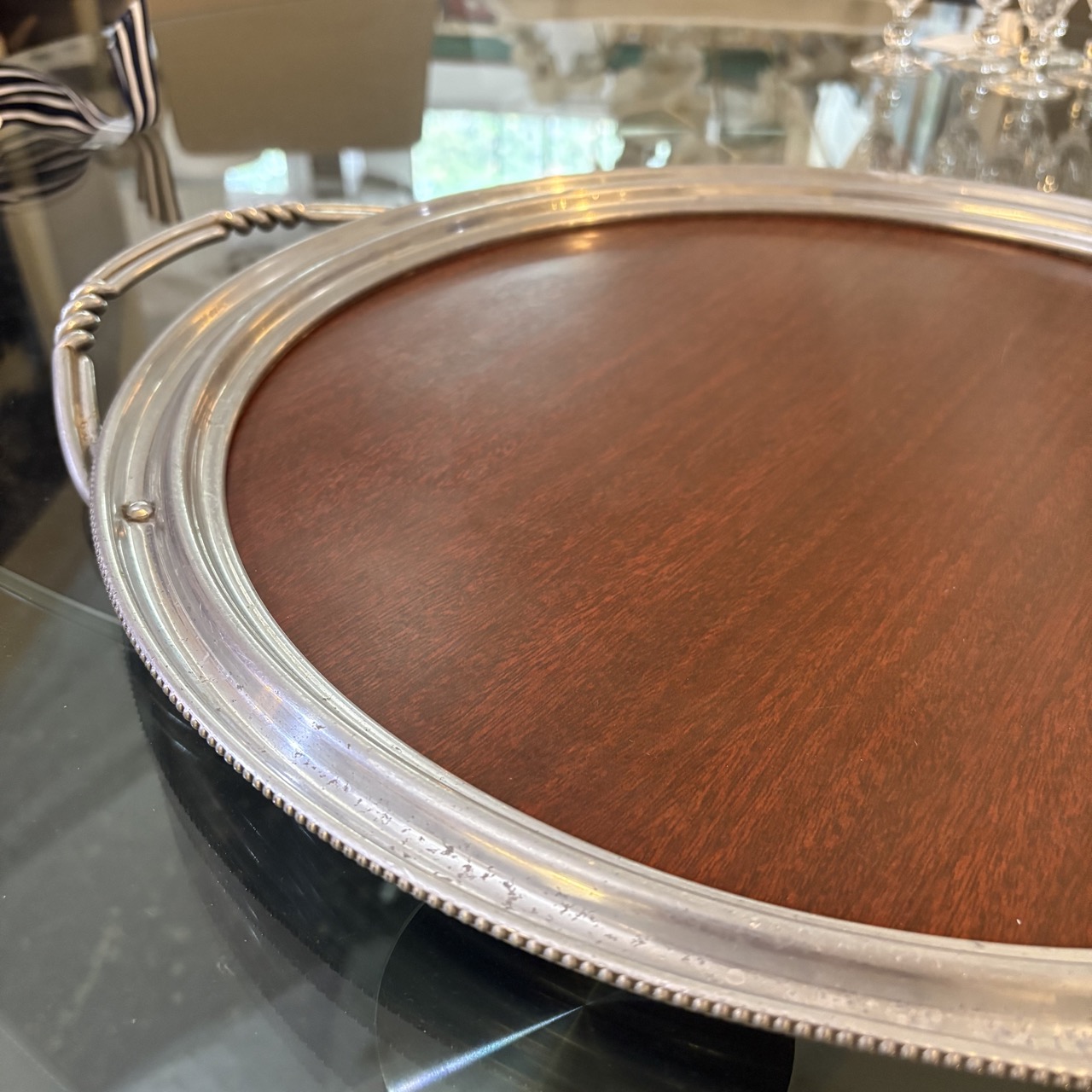 Buenilum Tray with Westinghouse Micarta Insert - Coast Consignment - image 3