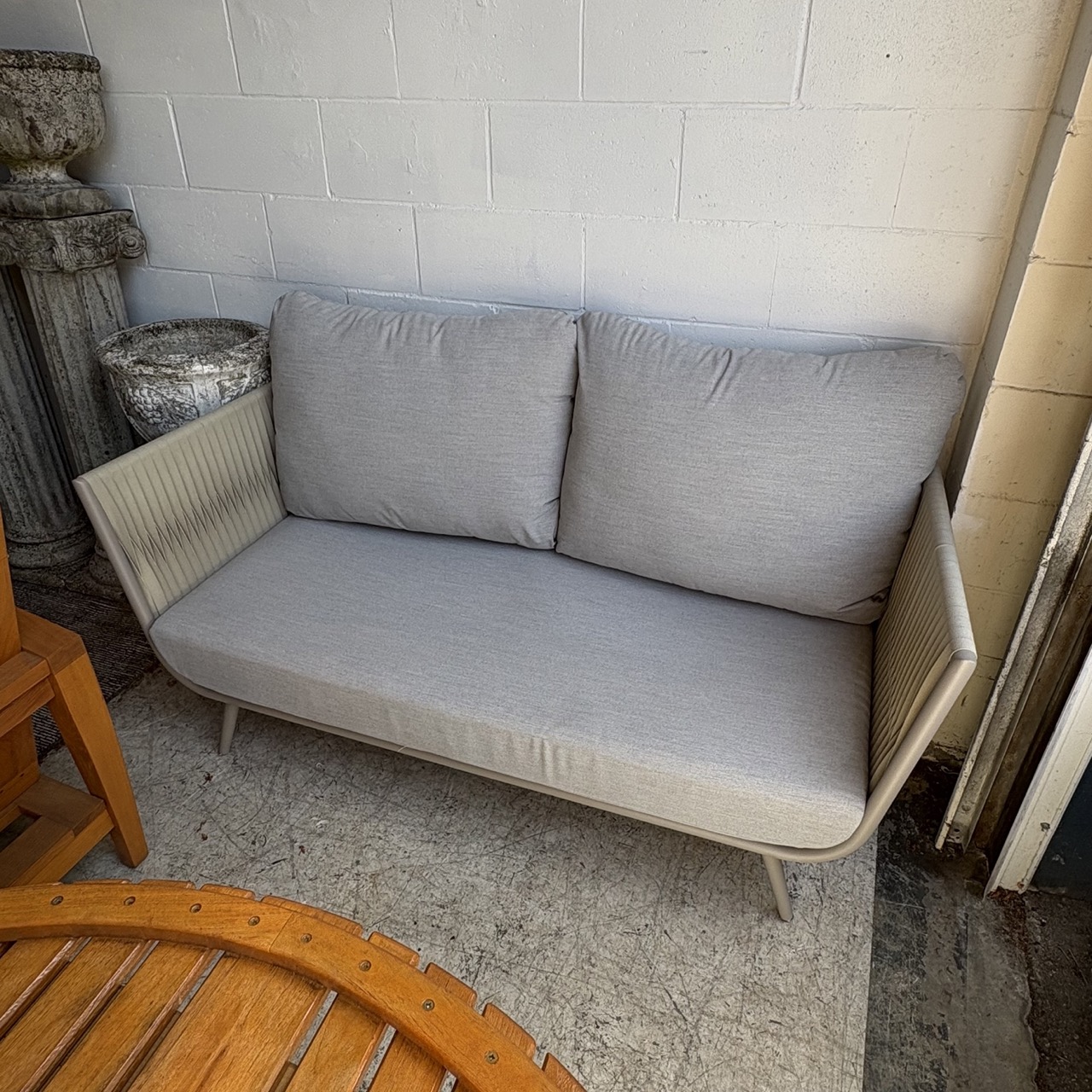 Rosa Outdoor Loveseat - Image 2