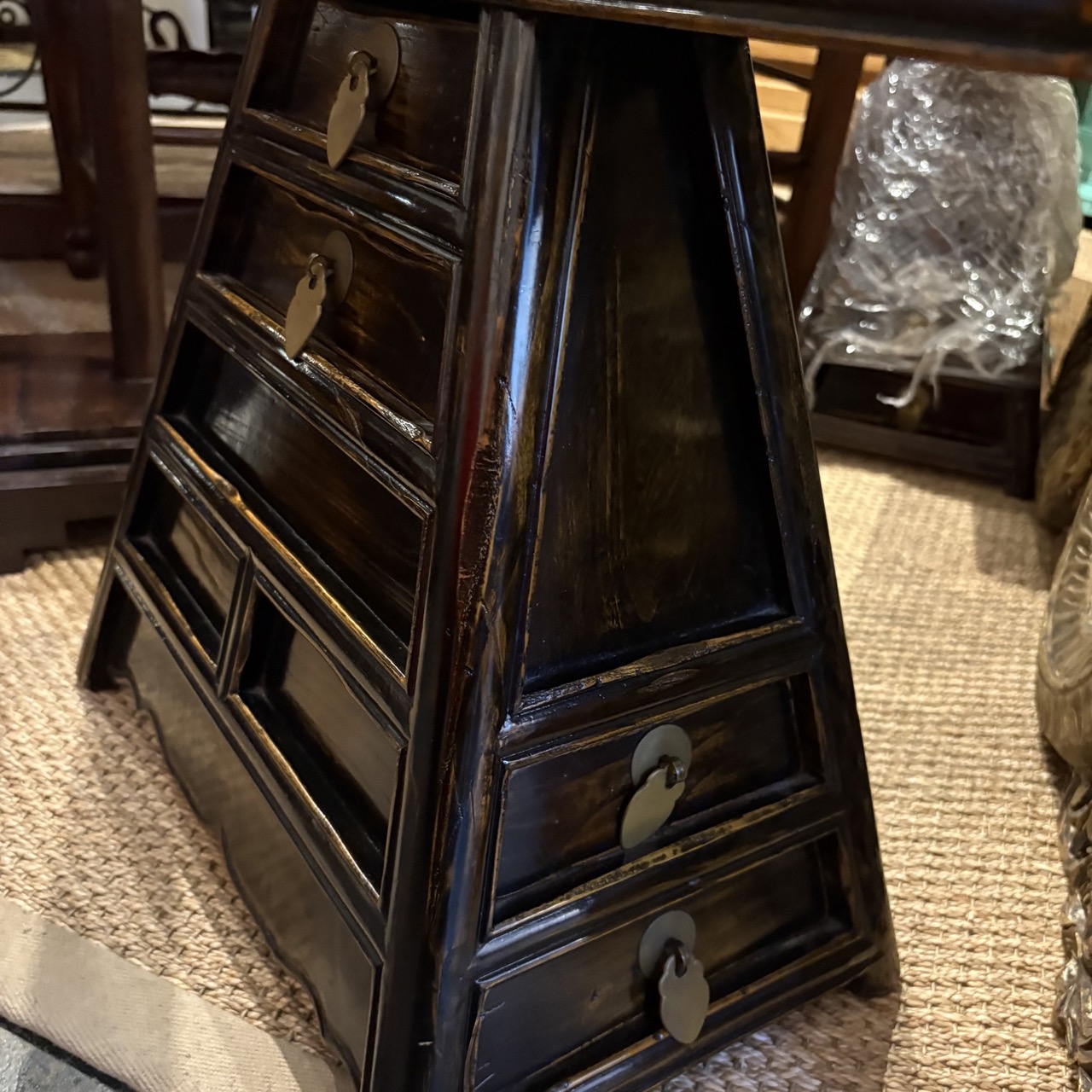 Antique Chinese Hair Cutting Stool - Image 4