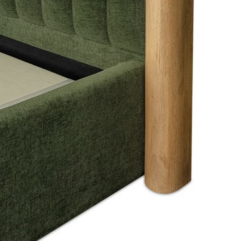 Moe's 'Nina' Forest Green Queen Bed - Image 8