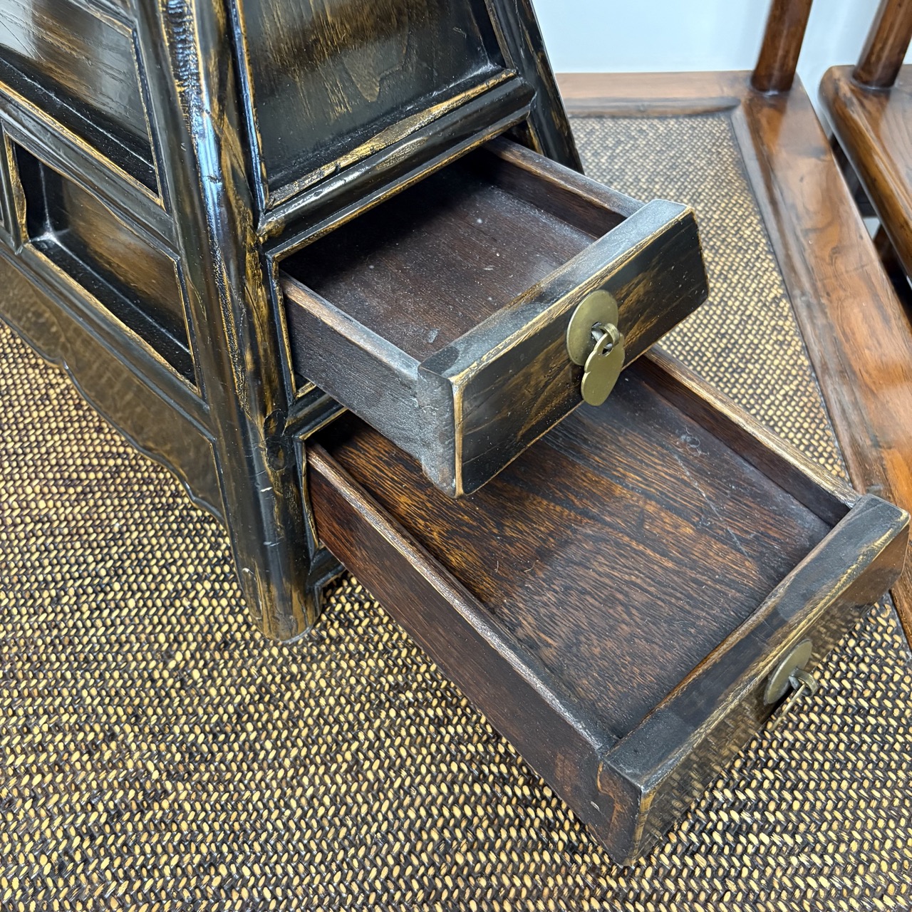 Antique Chinese Hair Cutting Stool - Image 7