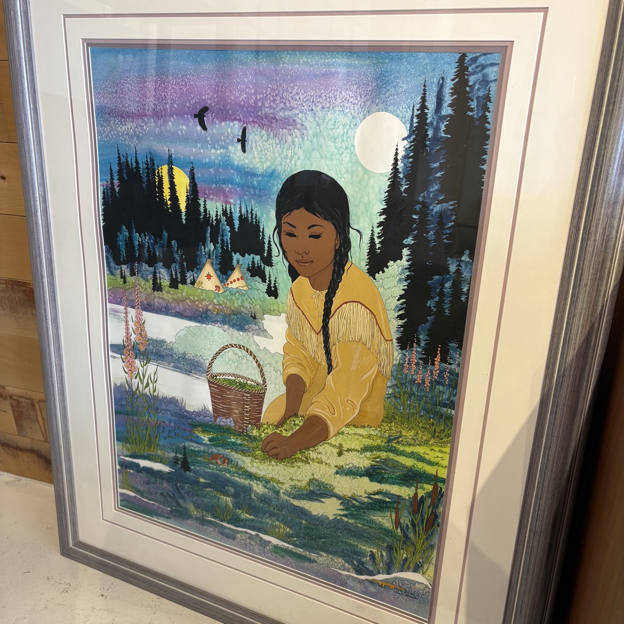 Donalda Grassie (1935-2002) - "Gathering Moss" - Coast Consignment - image 3