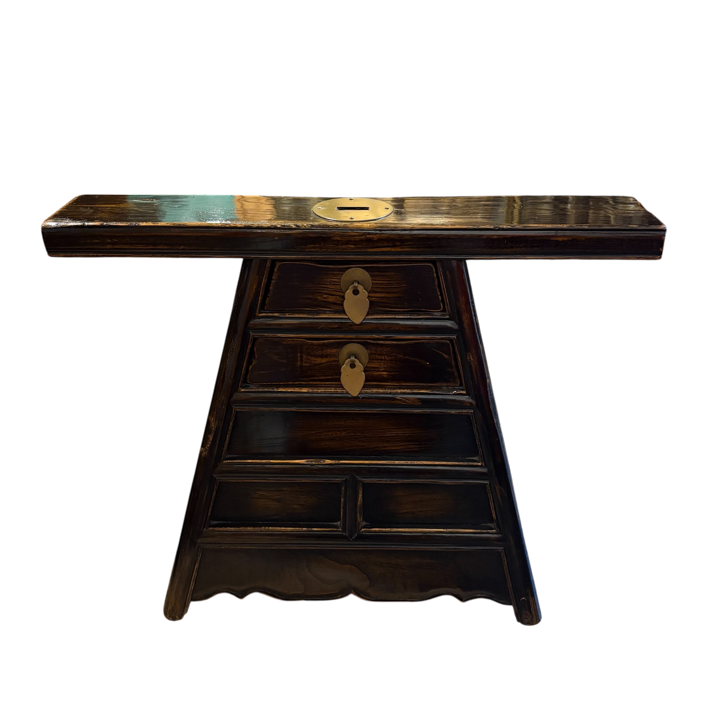 Antique Chinese Hair Cutting Stool