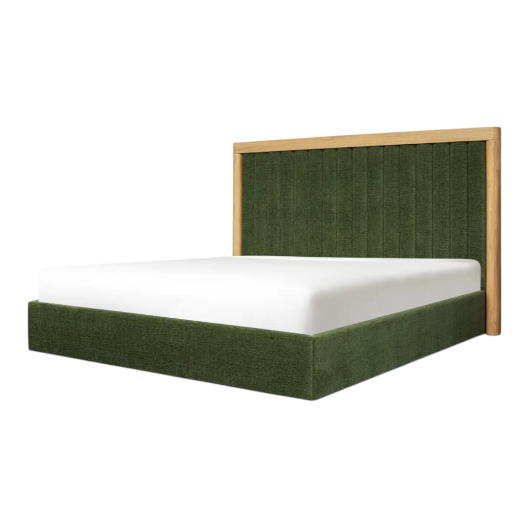 Moe's 'Nina' Forest Green Queen Bed - Image 2