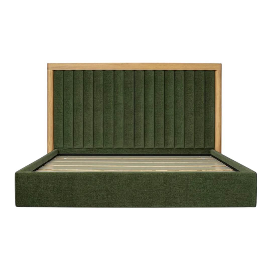 Moe's 'Nina' Forest Green Queen Bed - Image 3