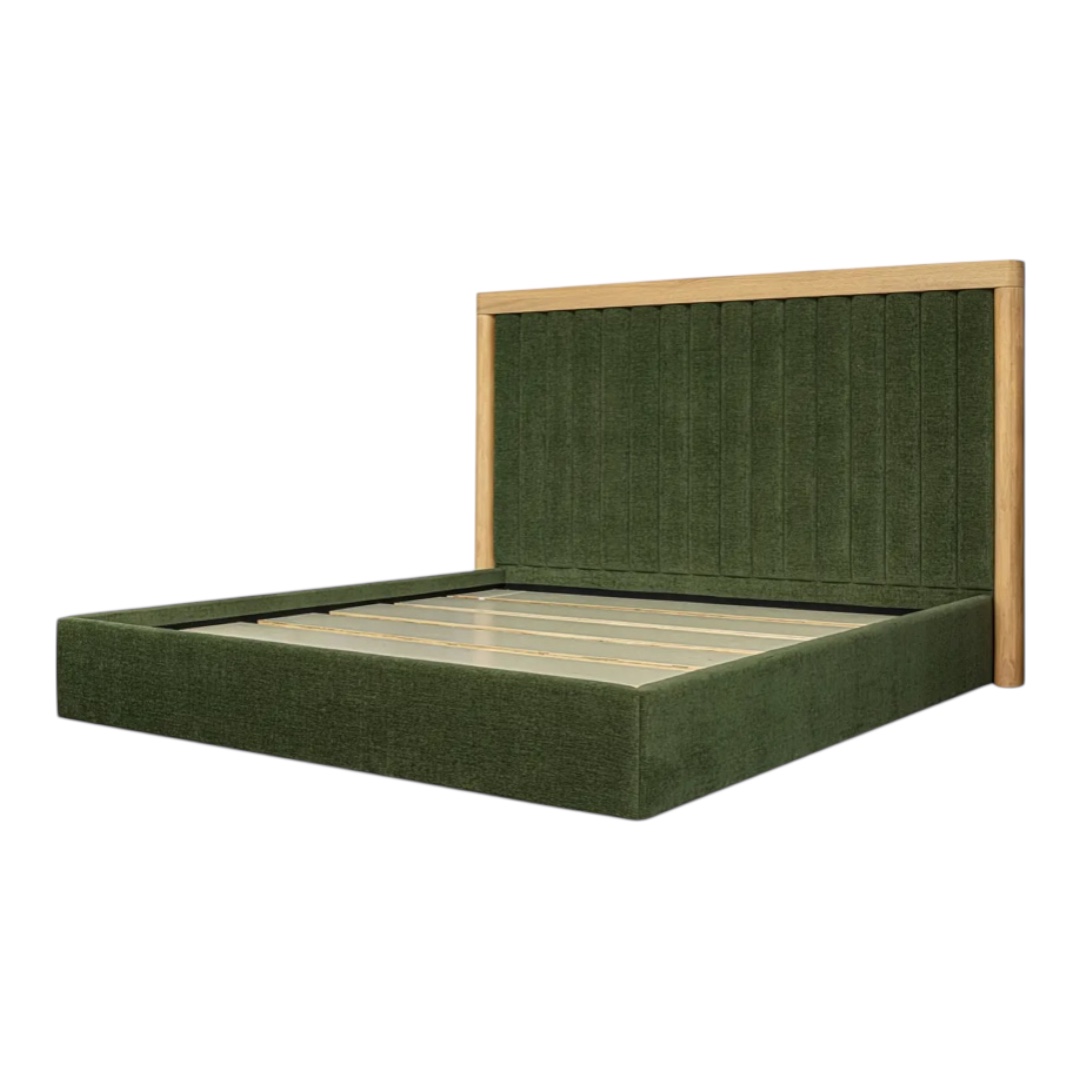 Moe's 'Nina' Forest Green Queen Bed - Image 4