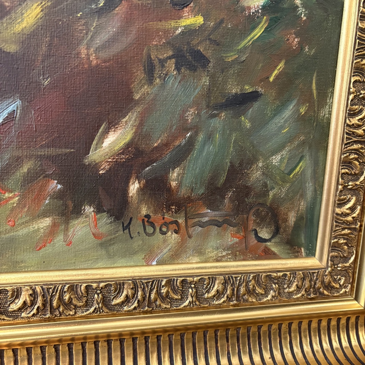 Knud Bostrup (1927-2011) Original Landscape Scene - Coast Consignment - image 3