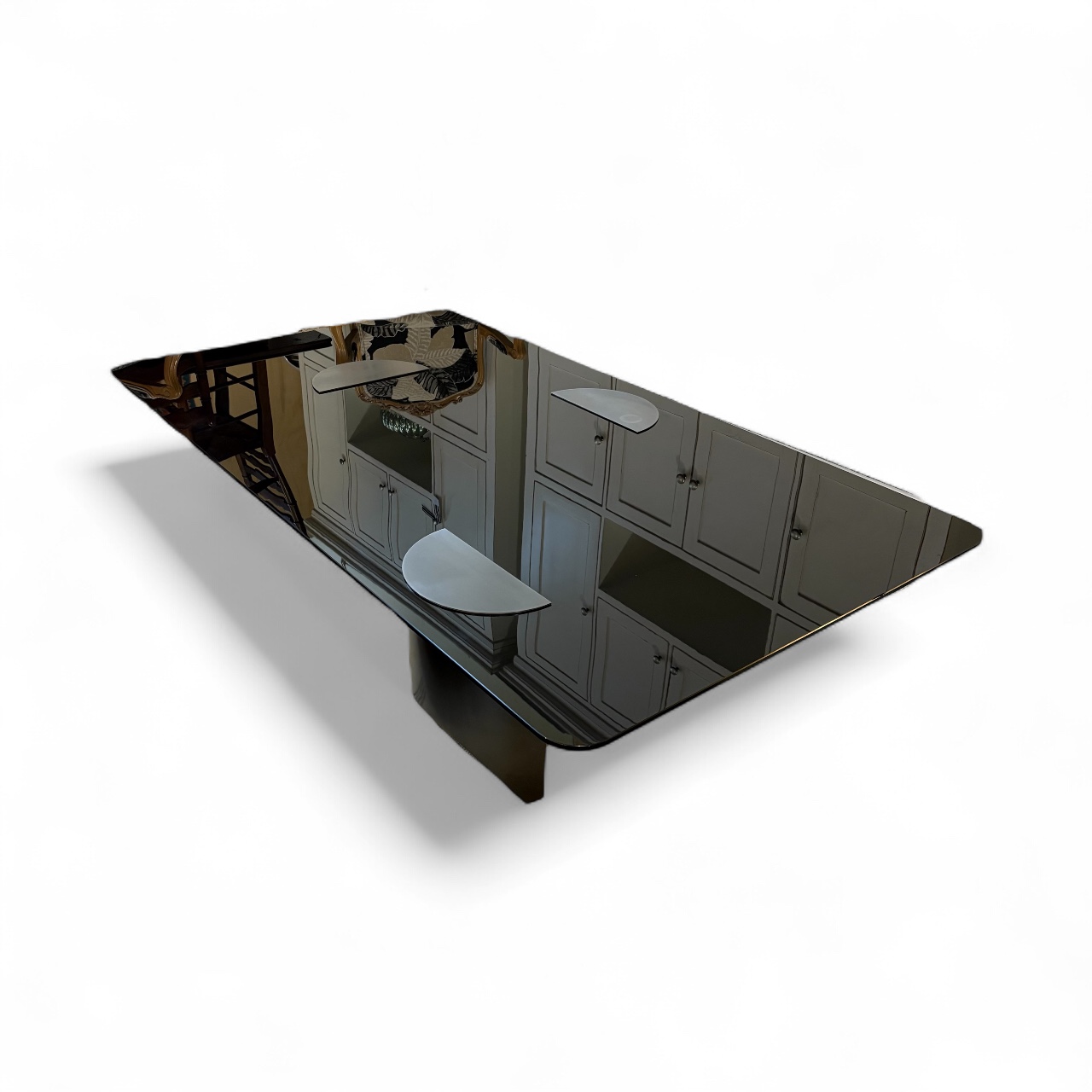 Vintage Italian Glass Coffee Table