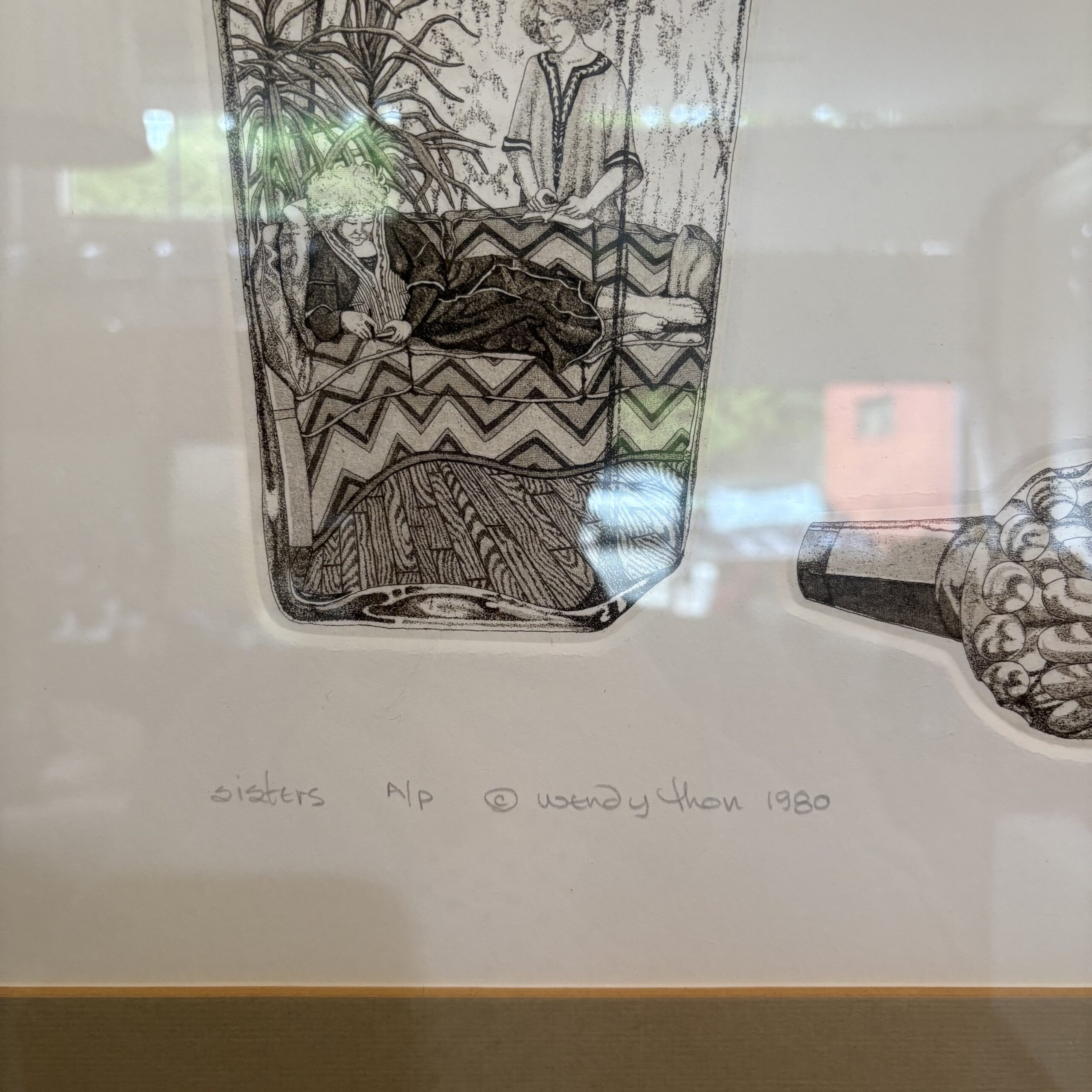 Wendy Thon "Sisters" A.P Print - Coast Consignment - image 4