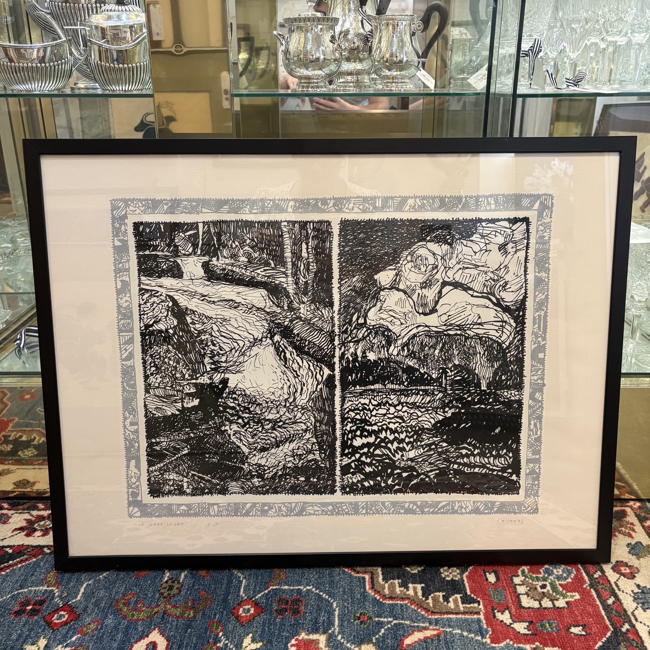 Gordon Applebe Smith (1919-2020) "The West Coast" Print - Coast Consignment - image 2