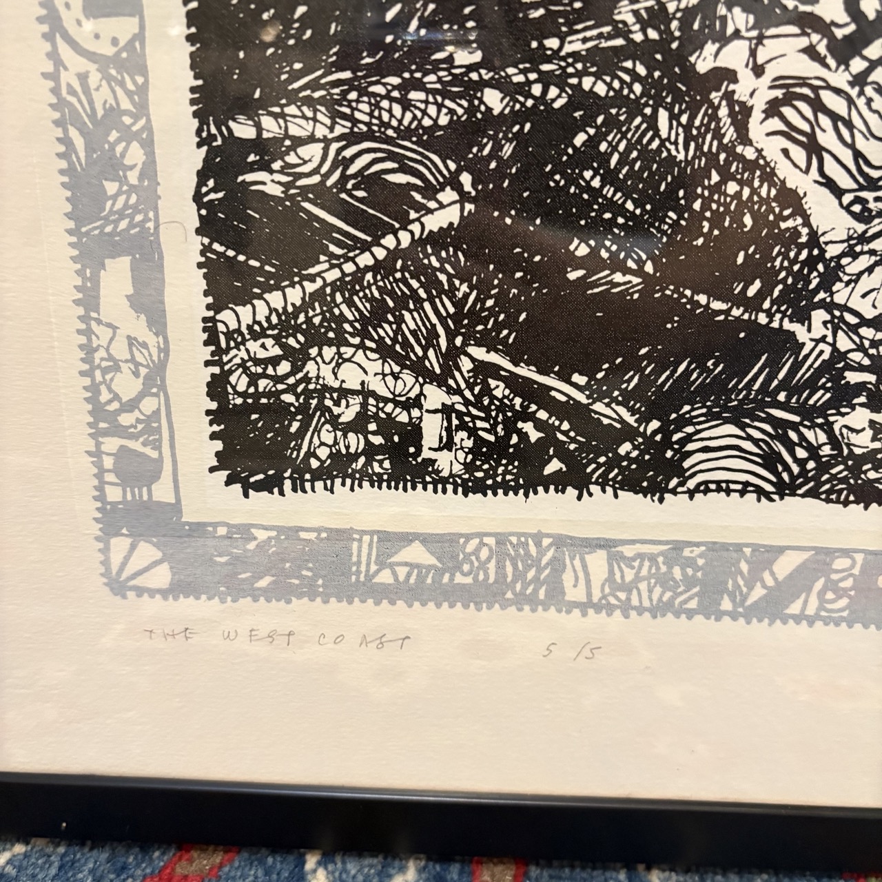 Gordon Applebe Smith (1919-2020) "The West Coast" Print - Coast Consignment - image 3