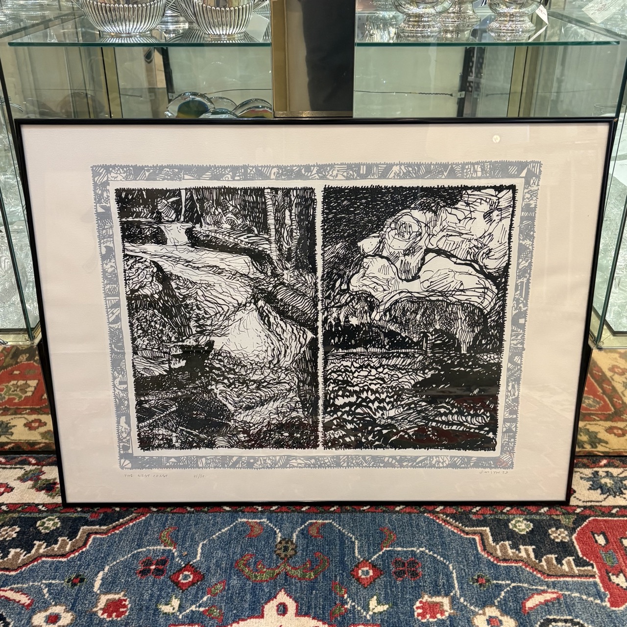 Gordon Applebe Smith (1919-2020) "The West Coast" Print - Coast Consignment - image 2