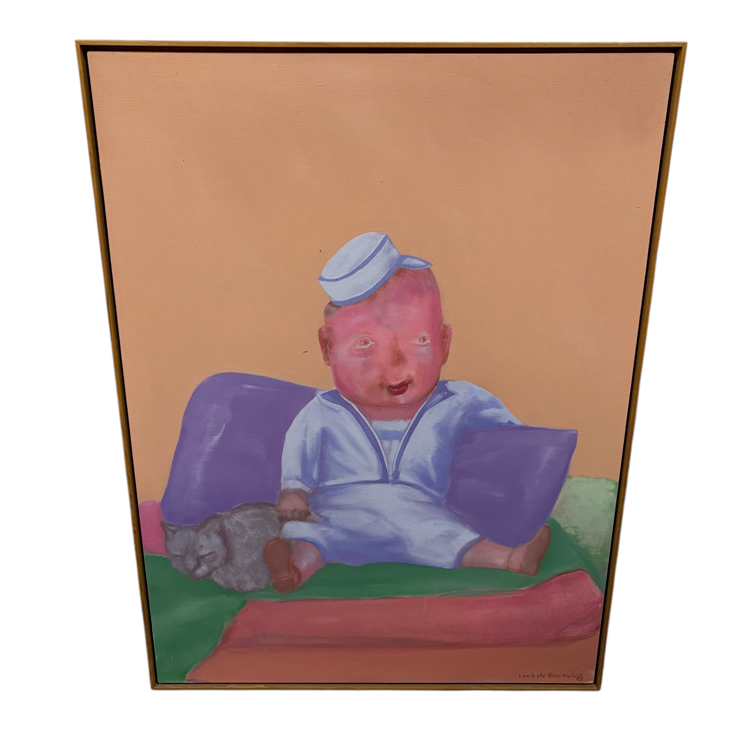 Louis De Niverville (1933-2019) Original Artwork - Coast Consignment - image 1