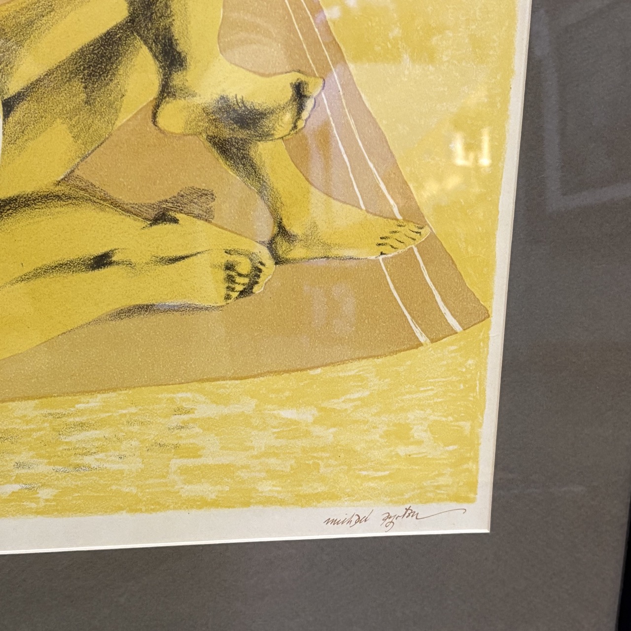 Michael Ayrton (1921-1975) "Sun Bathers" - Coast Consignment - image 4