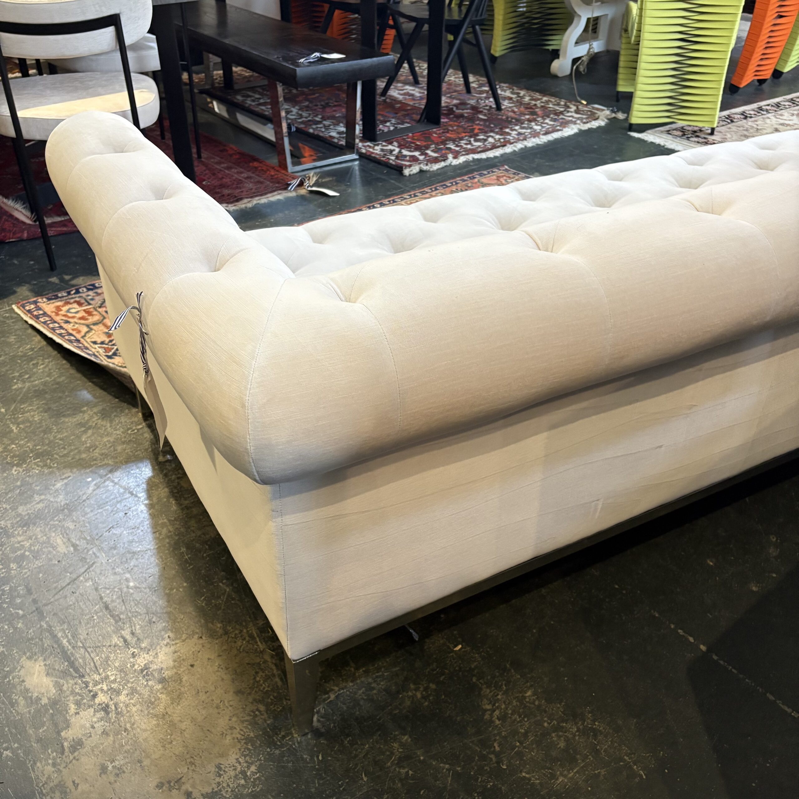 RH 'Italia' Chesterfield Sofa - Image 5