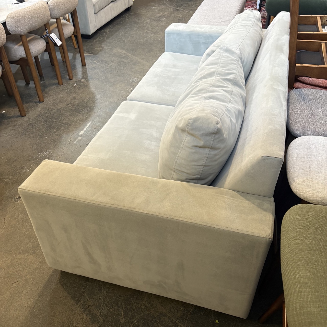 3-Seater Gray Sofa - Image 3