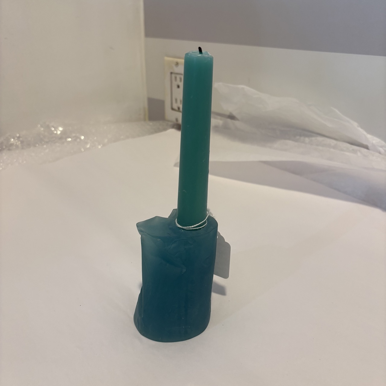 Martha Sturdy Turquoise Candlestick - Coast Consignment - image 5