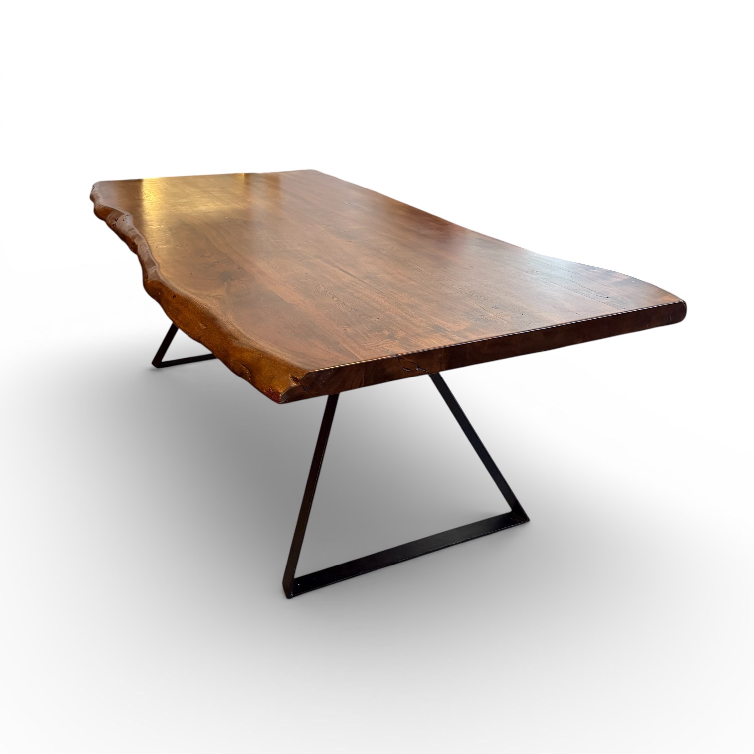 Hardwood Live Edge Dining Table