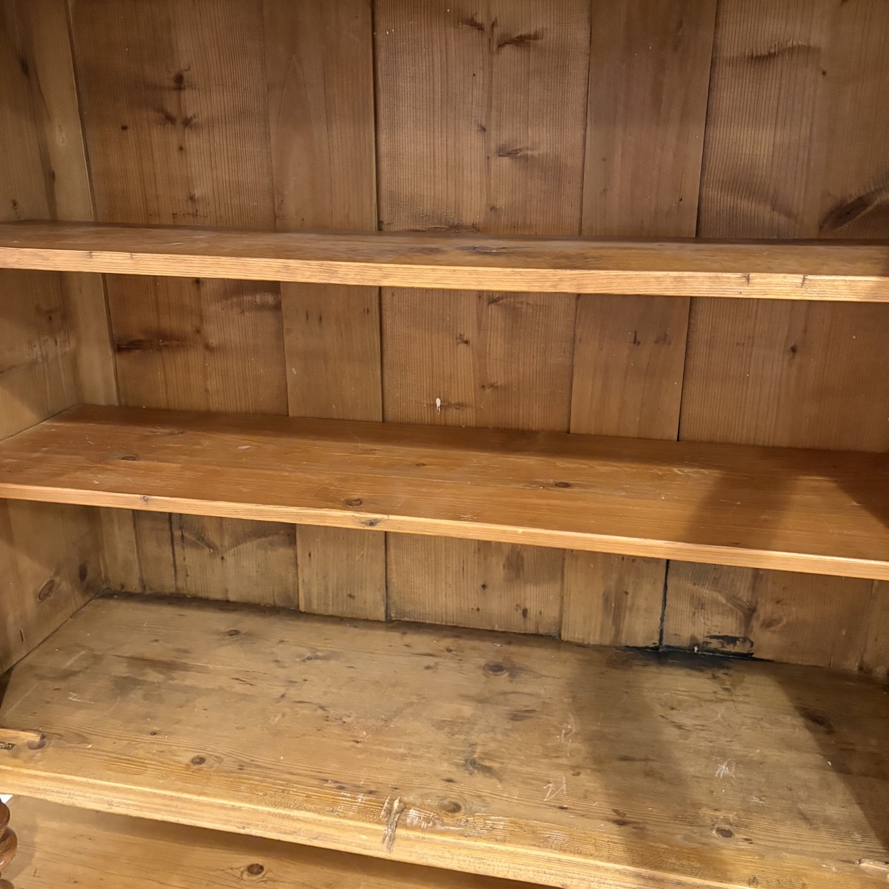 European Pine Hutch with Painted Doors - Image 7