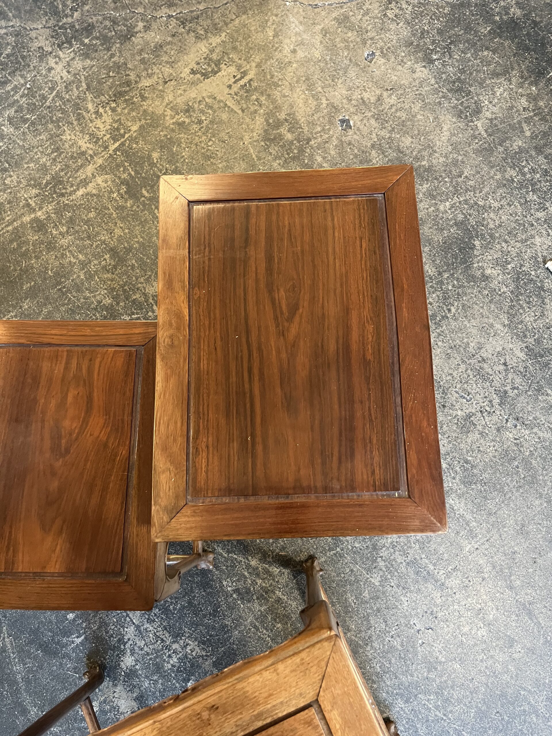 Chinese Rosewood Nesting Tables - Image 8
