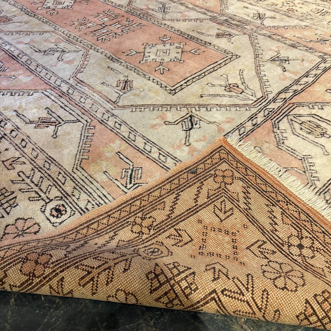 Soft Pink Turkish Rug - 6'6x11'7 - Image 7