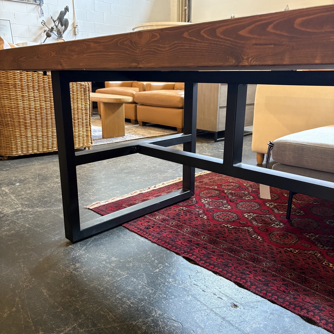 Pottery Barn 'Griffin' Reclaimed Wood Dining Table - Image 4