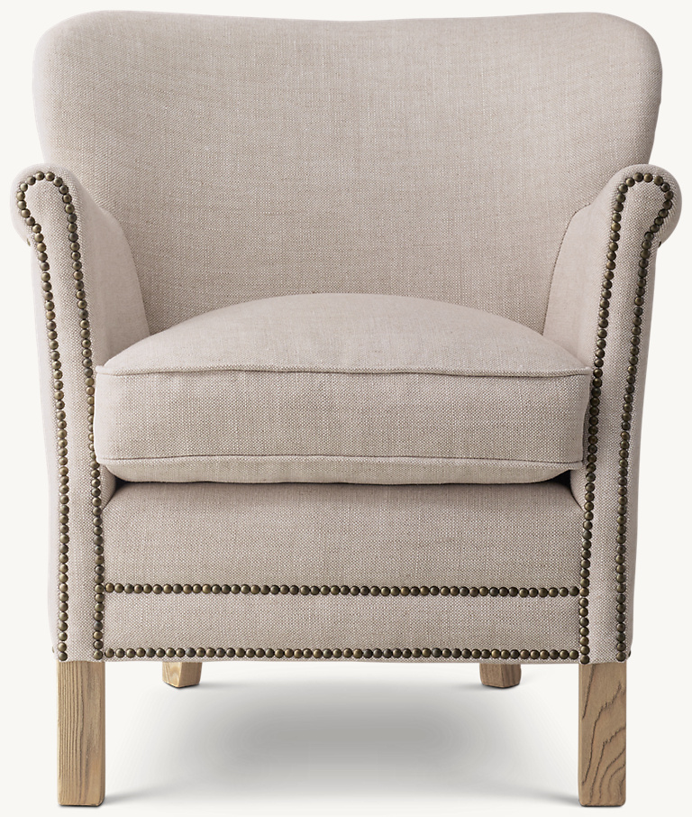 RH 'Professor's Chair' with Nailheads - Image 2