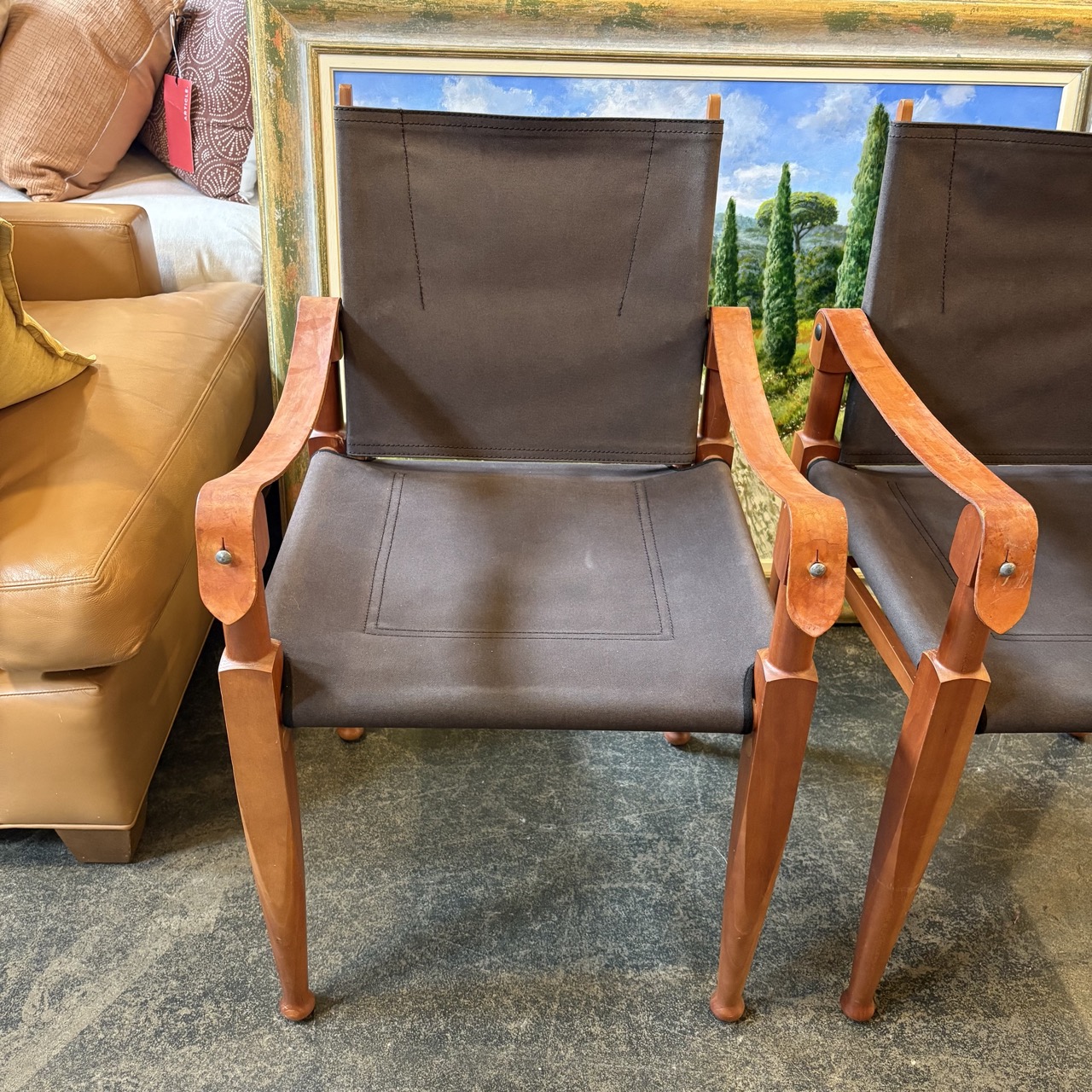 Pair of Vintage Molteni 'Risiedo Via Via' Chairs - Image 3