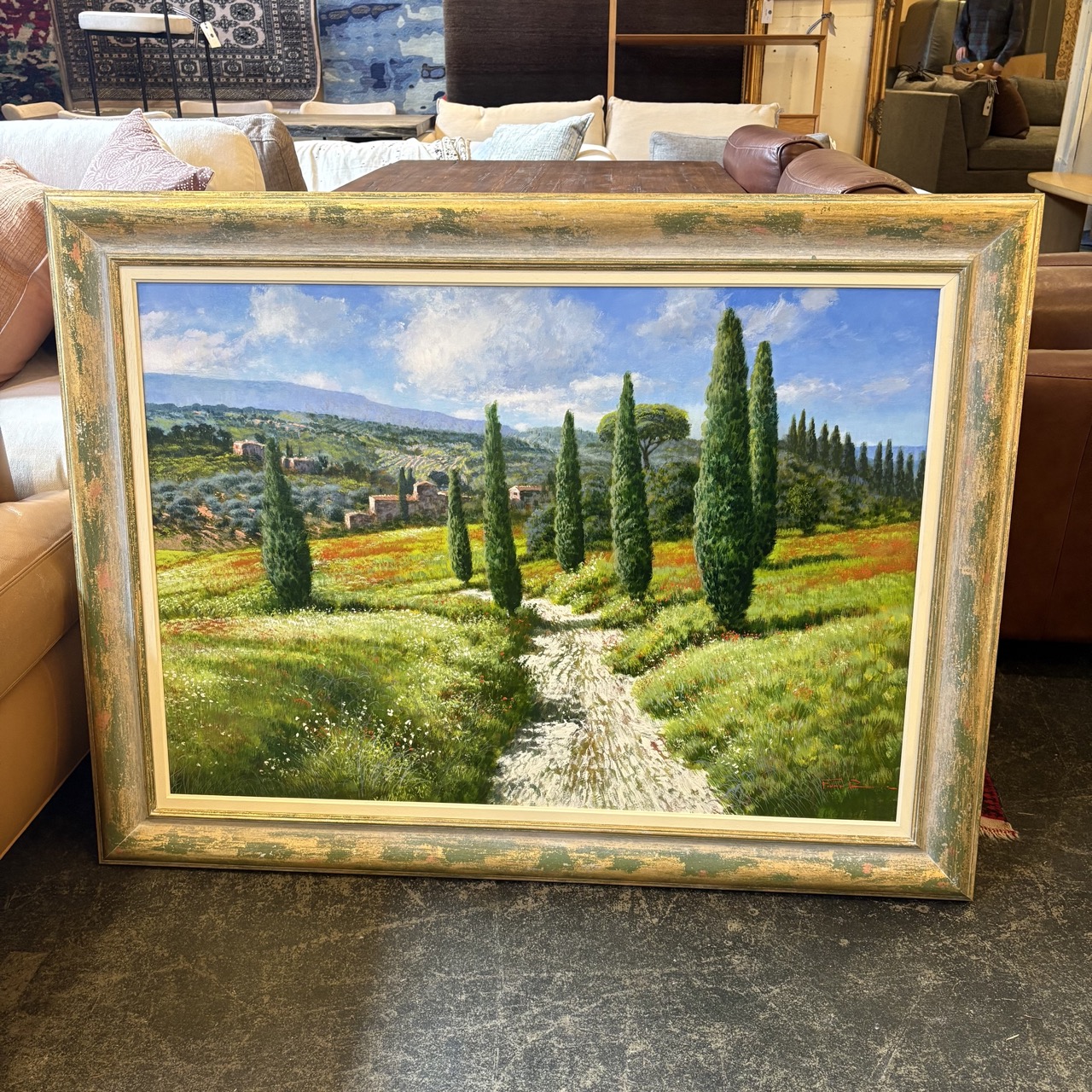 Raffaele Fiore (1961-) Original Acrylic on Canvas - Image 2