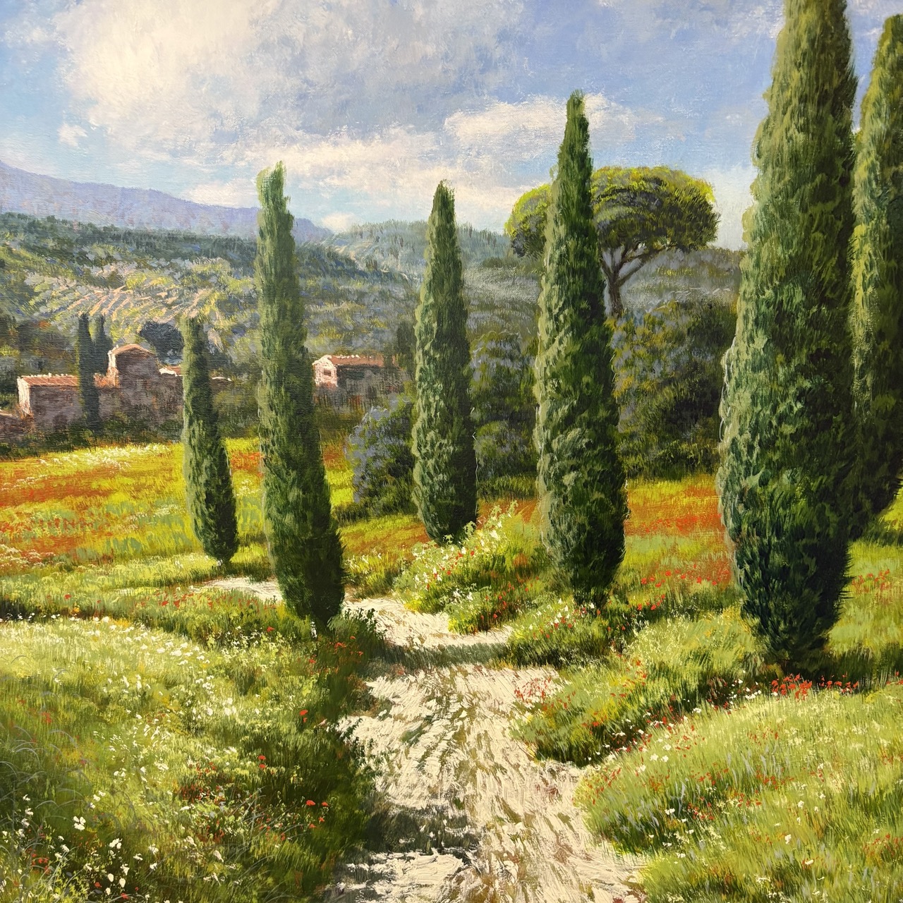 Raffaele Fiore (1961-) Original Acrylic on Canvas - Image 3