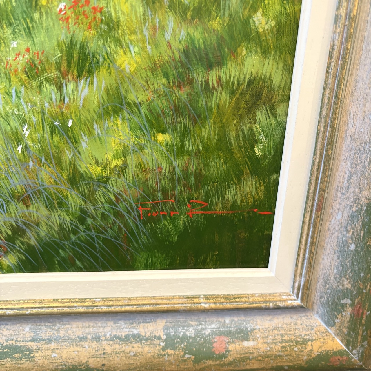 Raffaele Fiore (1961-) Original Acrylic on Canvas - Image 4