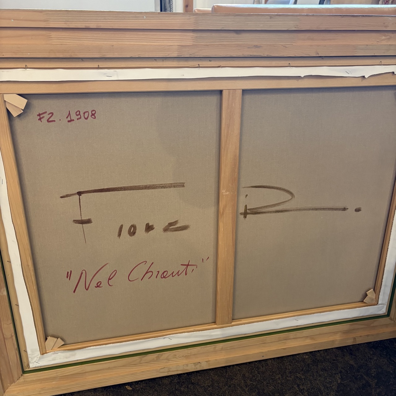 Raffaele Fiore (1961-) Original Acrylic on Canvas - Image 5