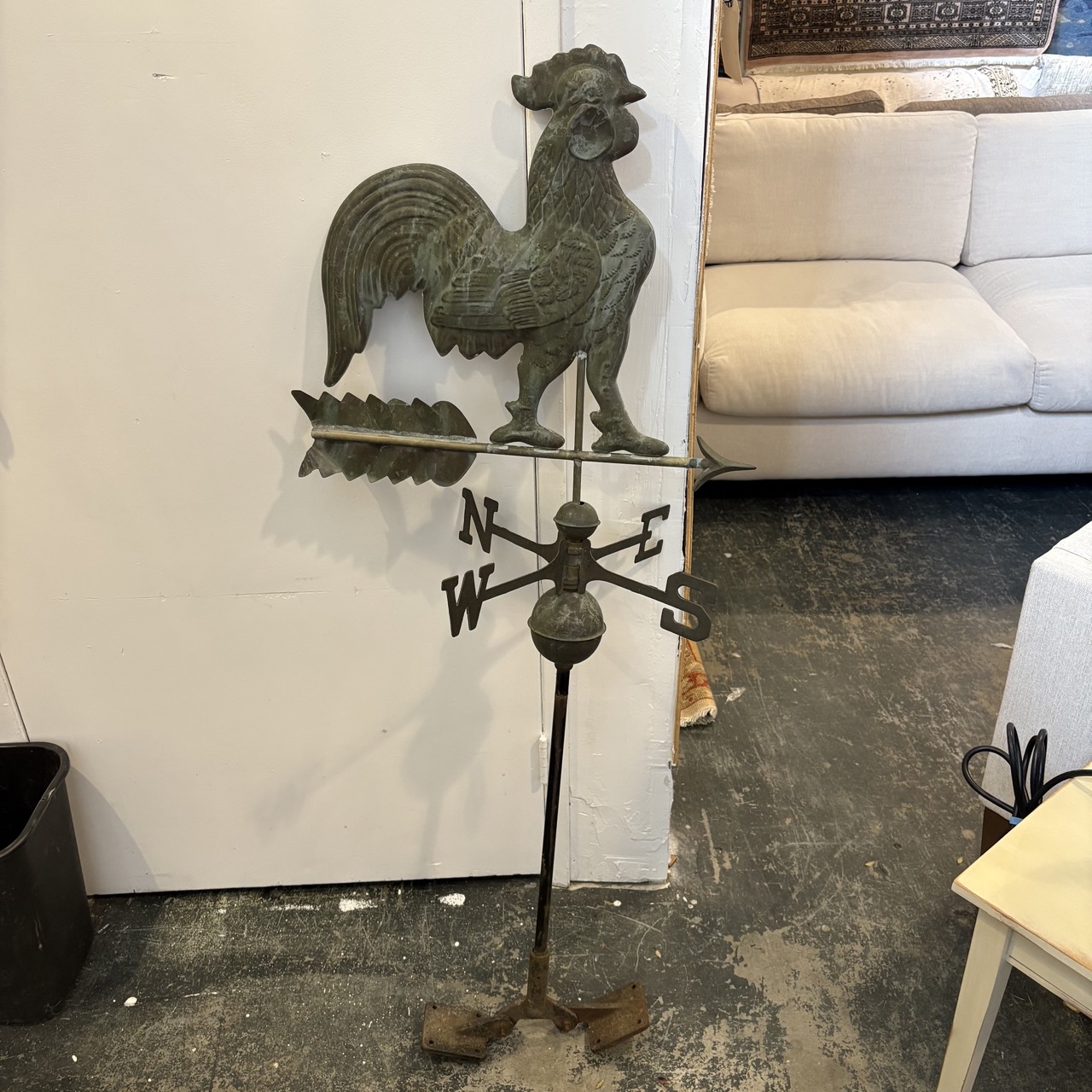 Vintage Cockerel Weather Vane - Image 2
