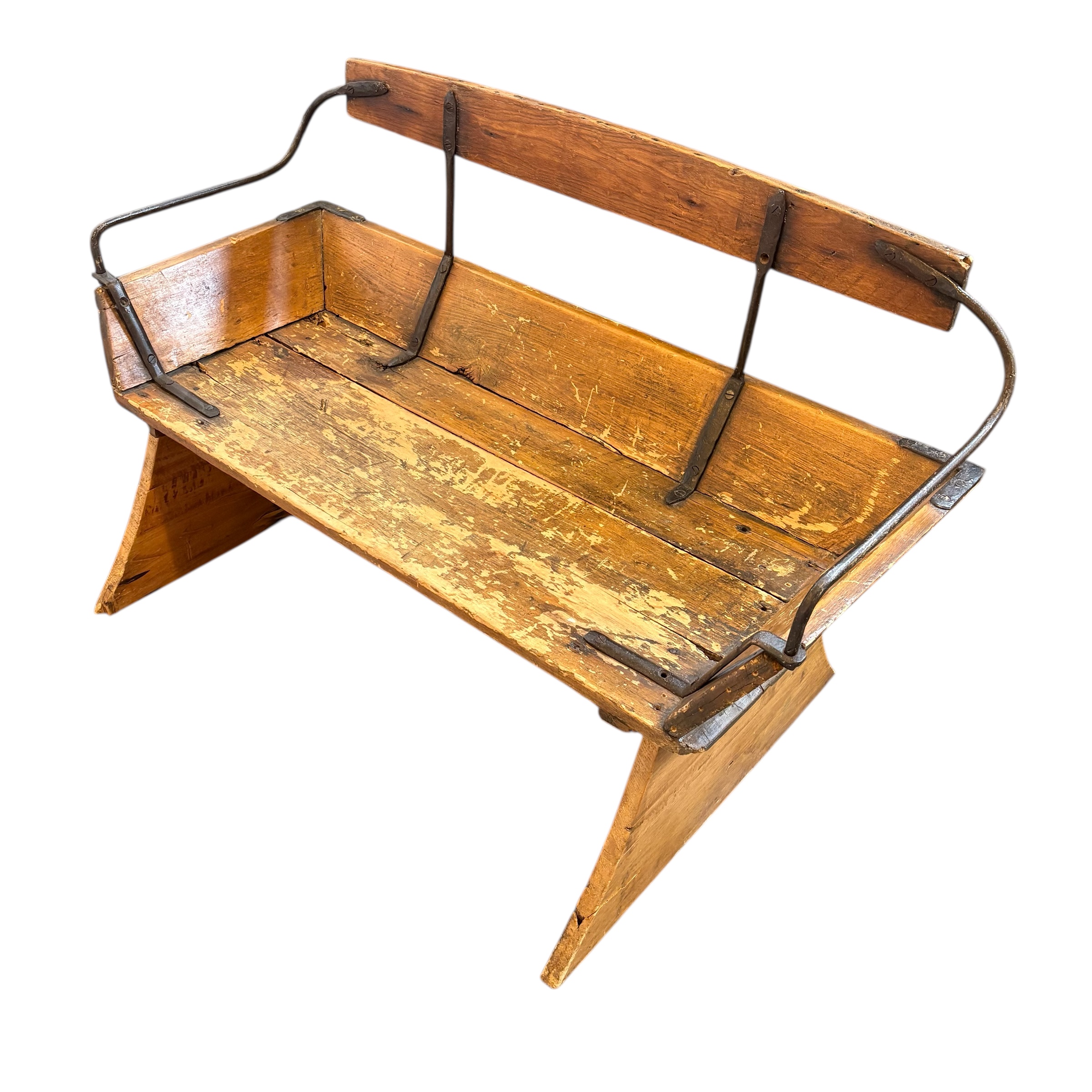 Antique Sleigh Bench