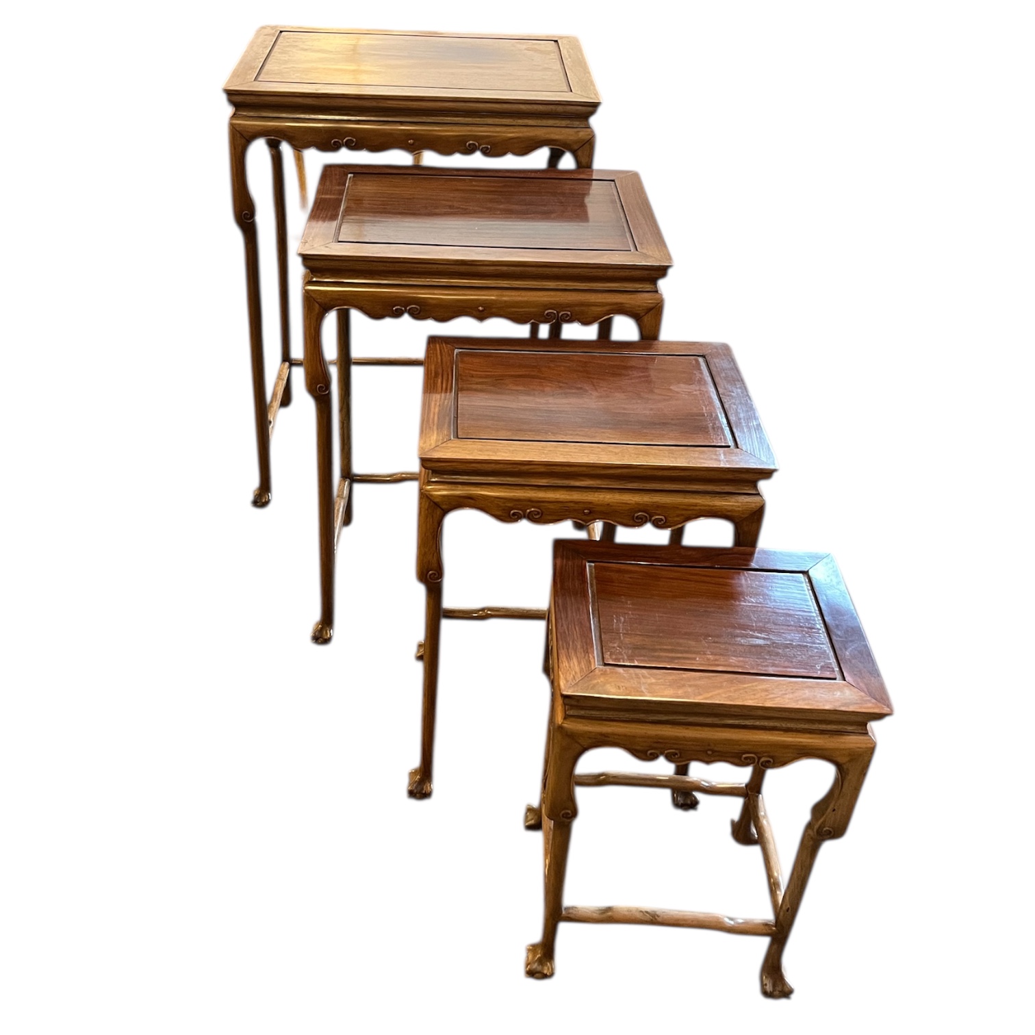 Chinese Rosewood Nesting Tables