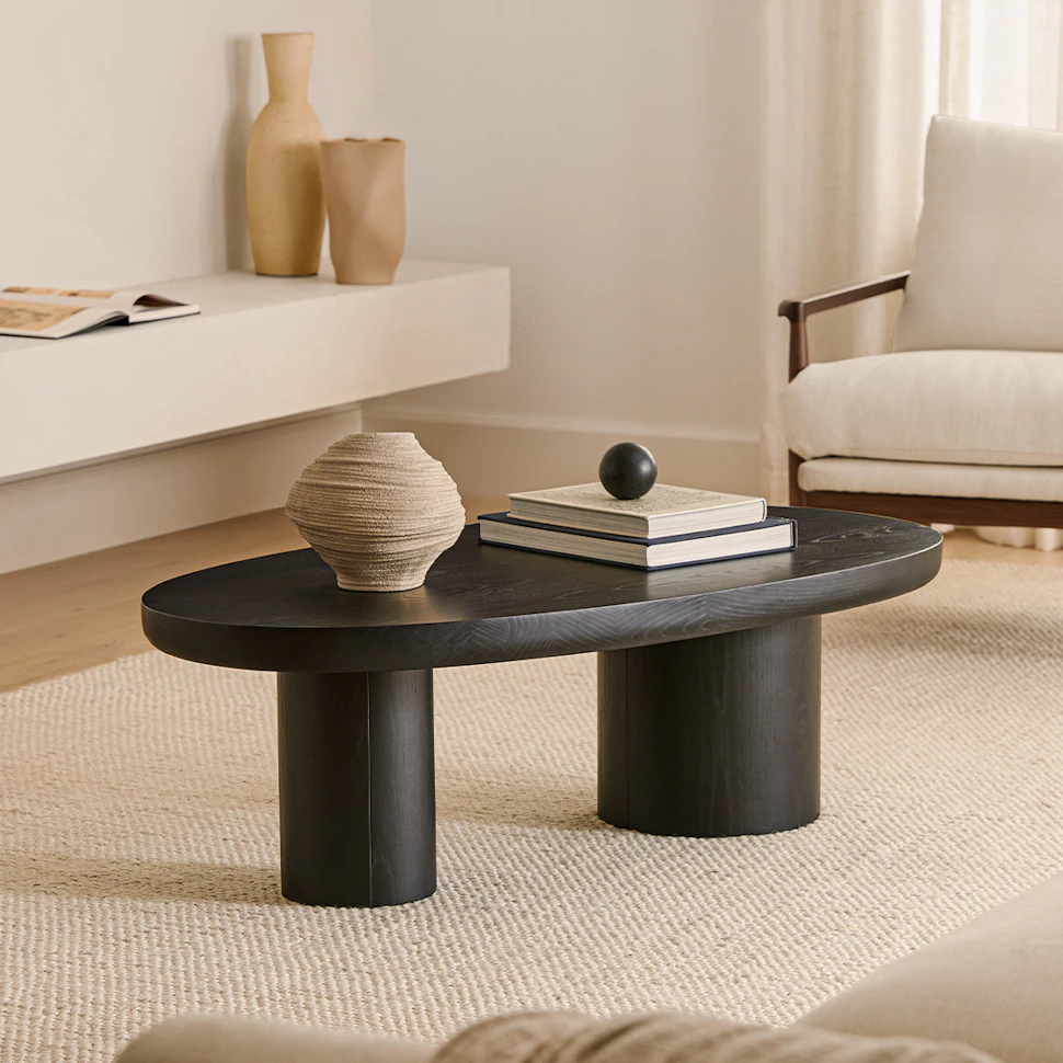 Black 46" Coffee Table - Image 6