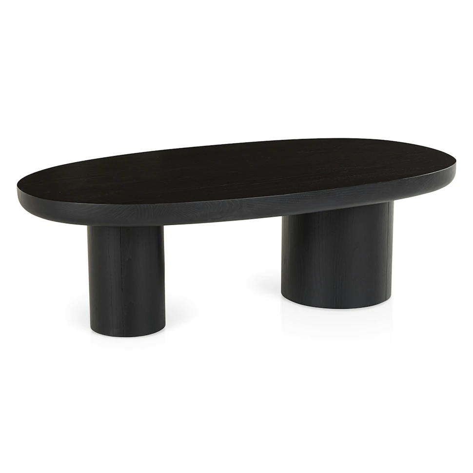 Black 46" Coffee Table