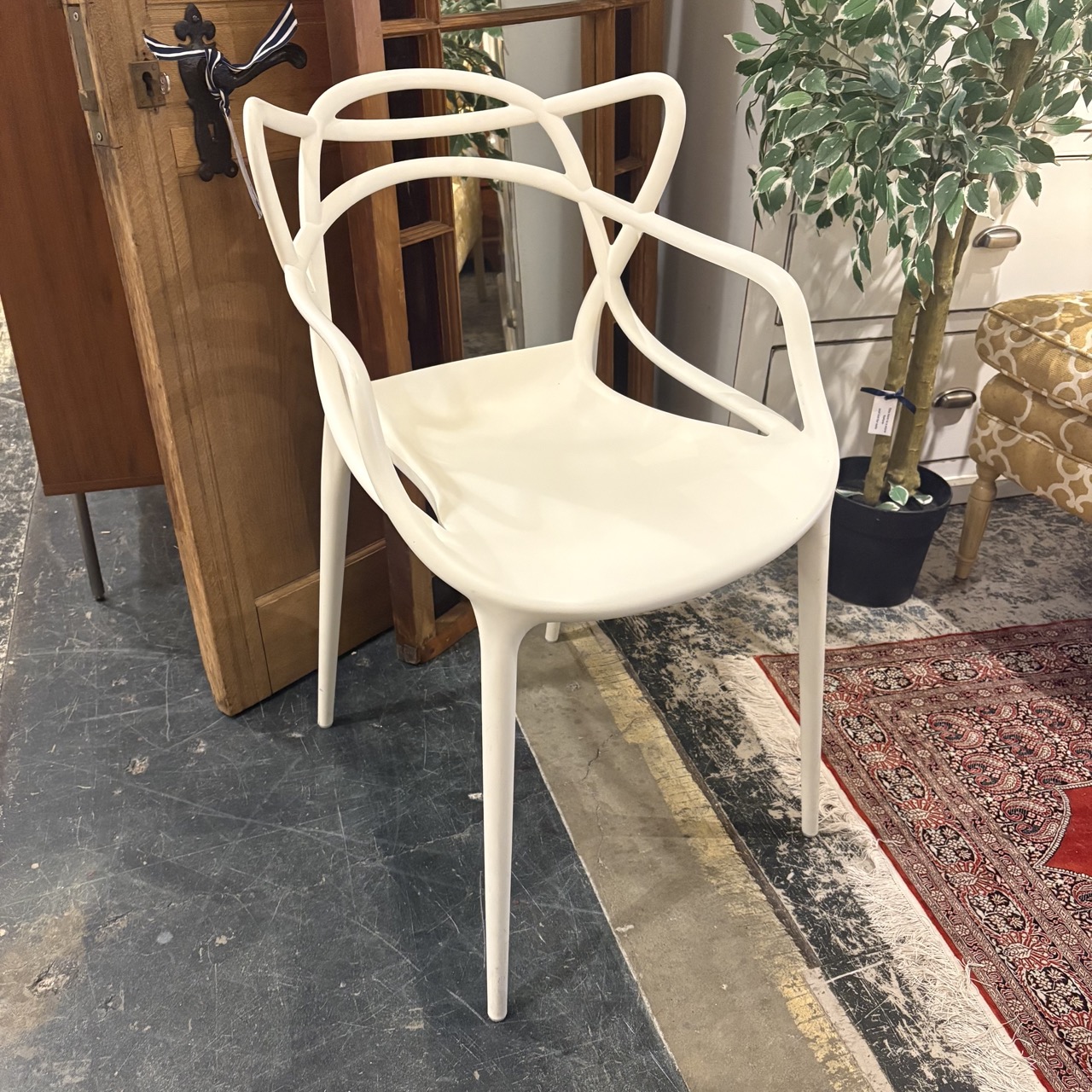 Kartell 'Masters' Chair in White - Image 4