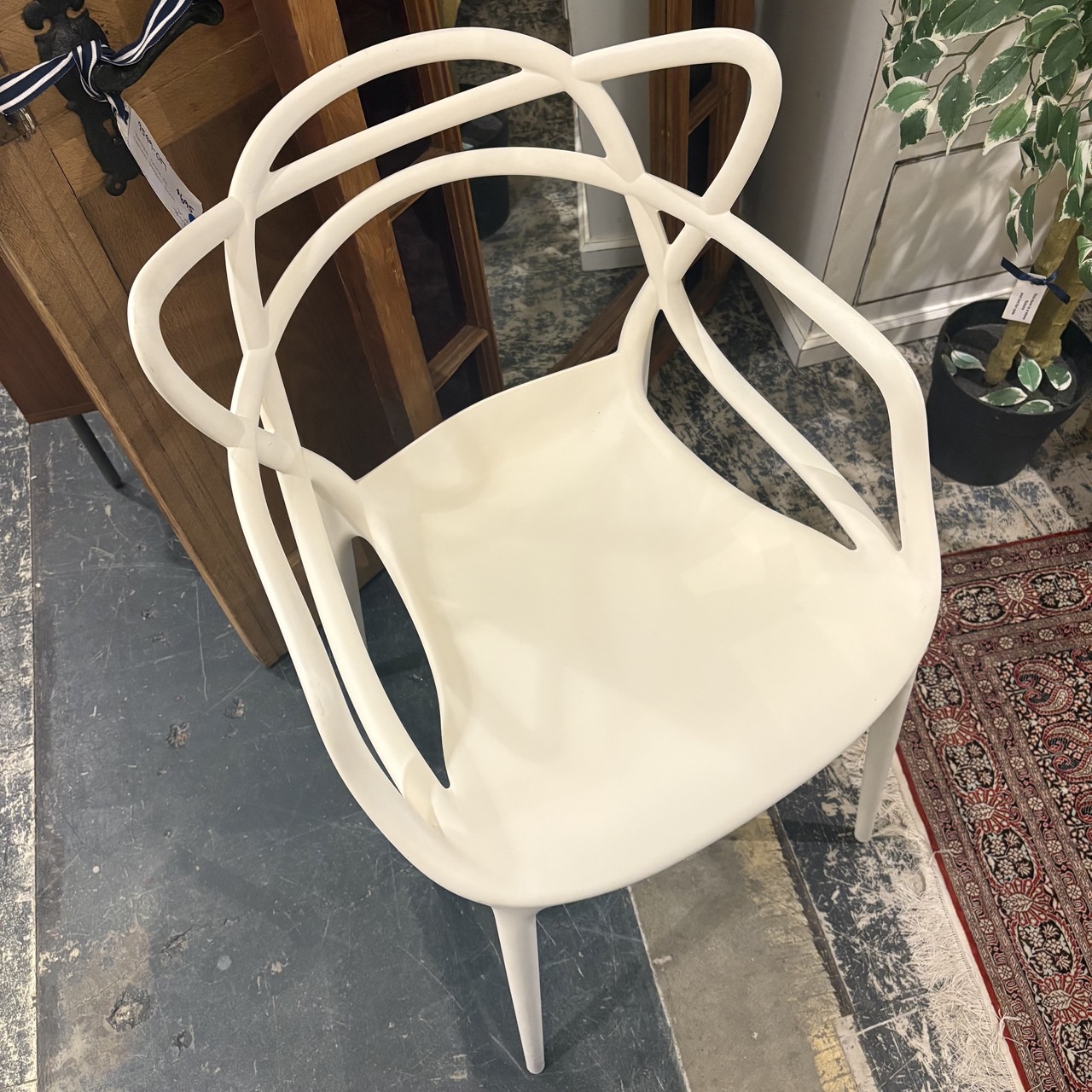 Kartell 'Masters' Chair in White - Image 6
