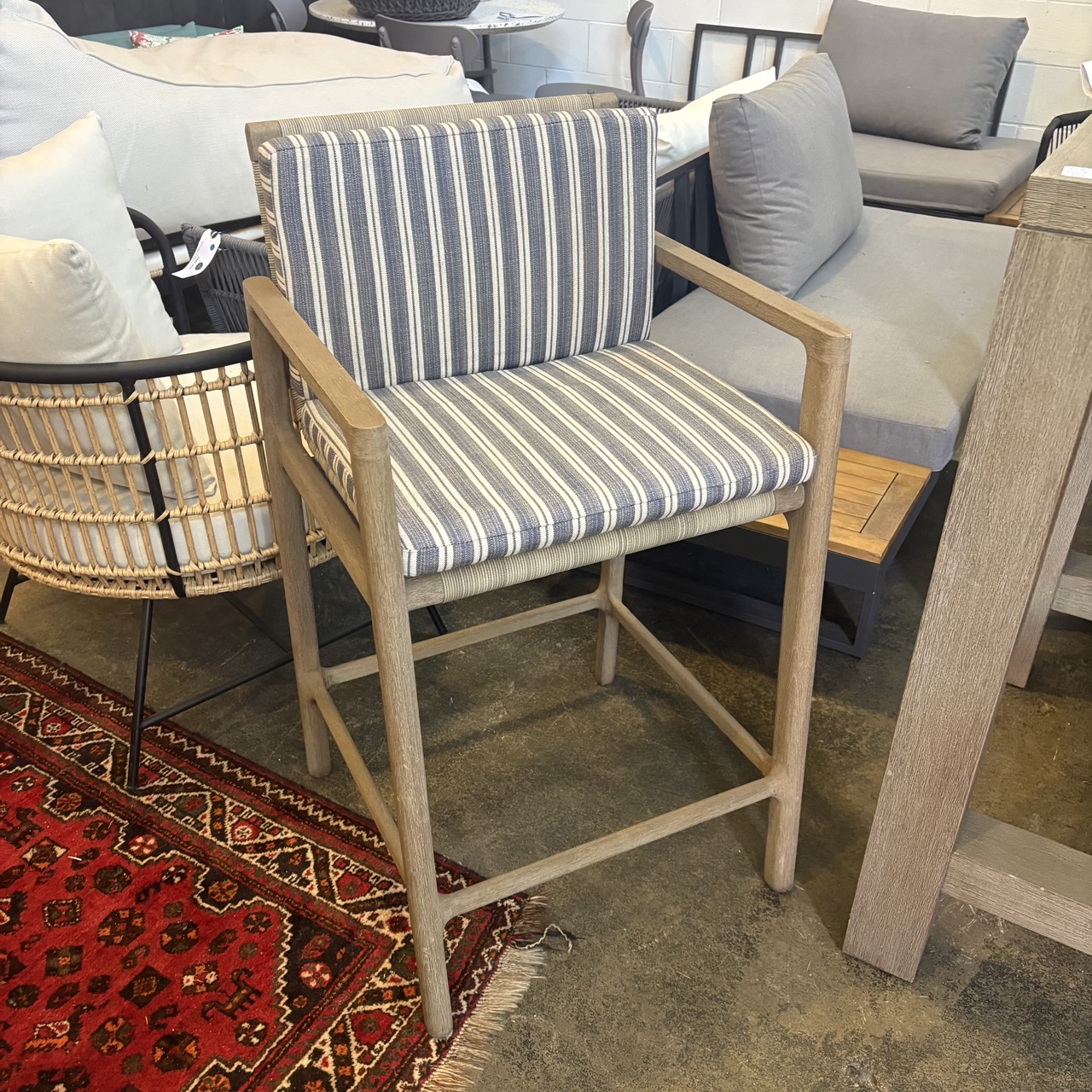 RH 'Mesa' Outdoor Counter Stool - Image 2