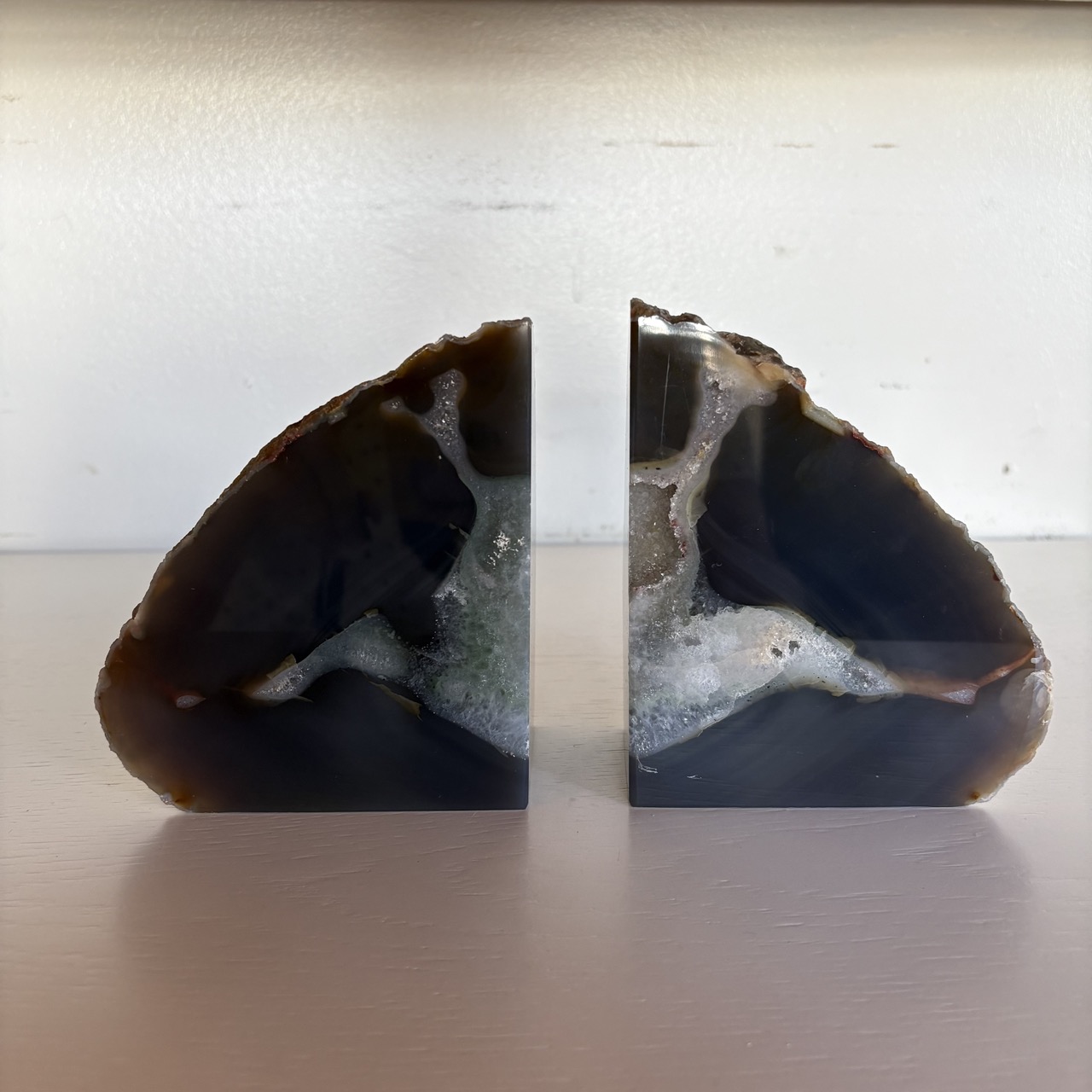 Brazilian Agate Bookends - Image 2
