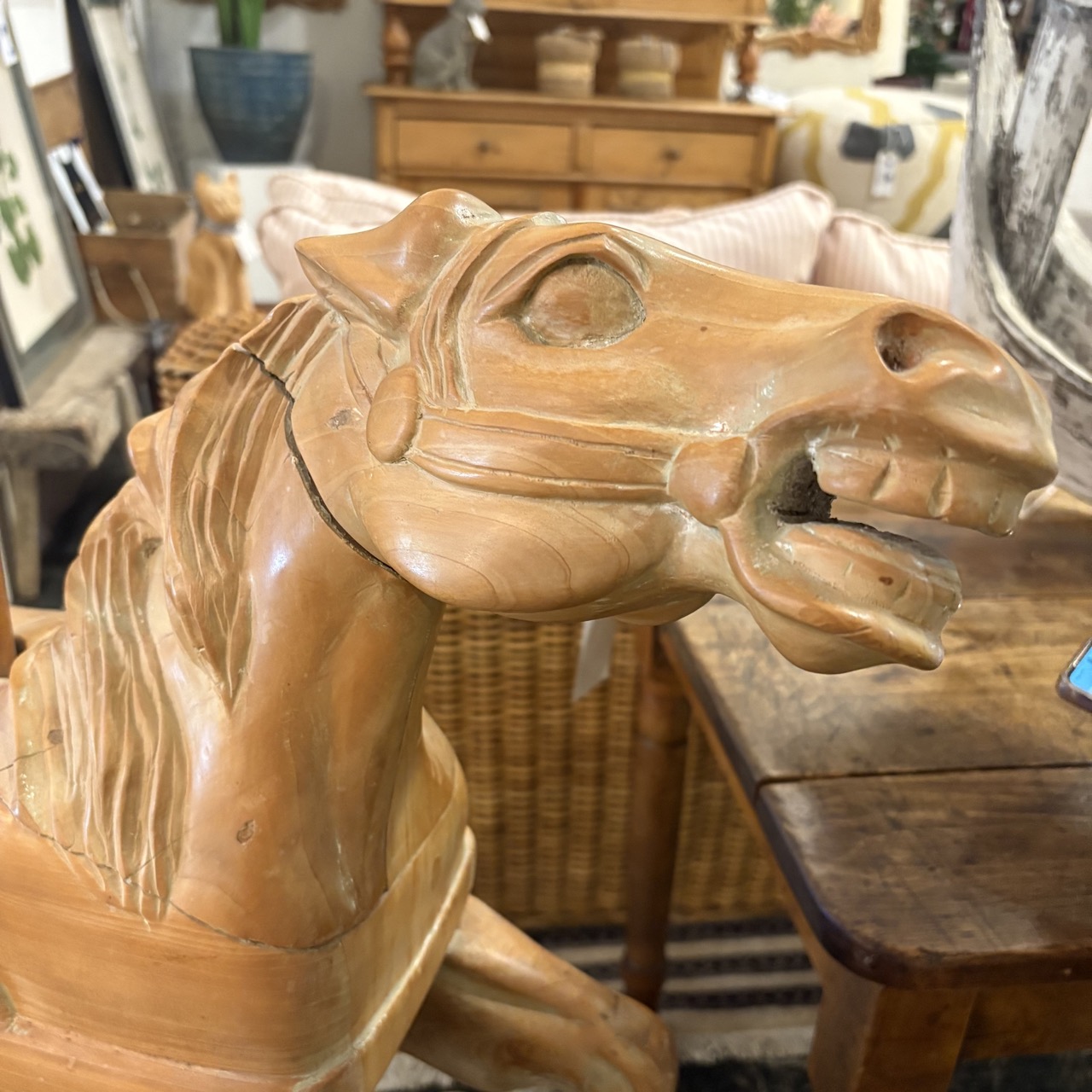 Wooden Carousel Horse - Image 3