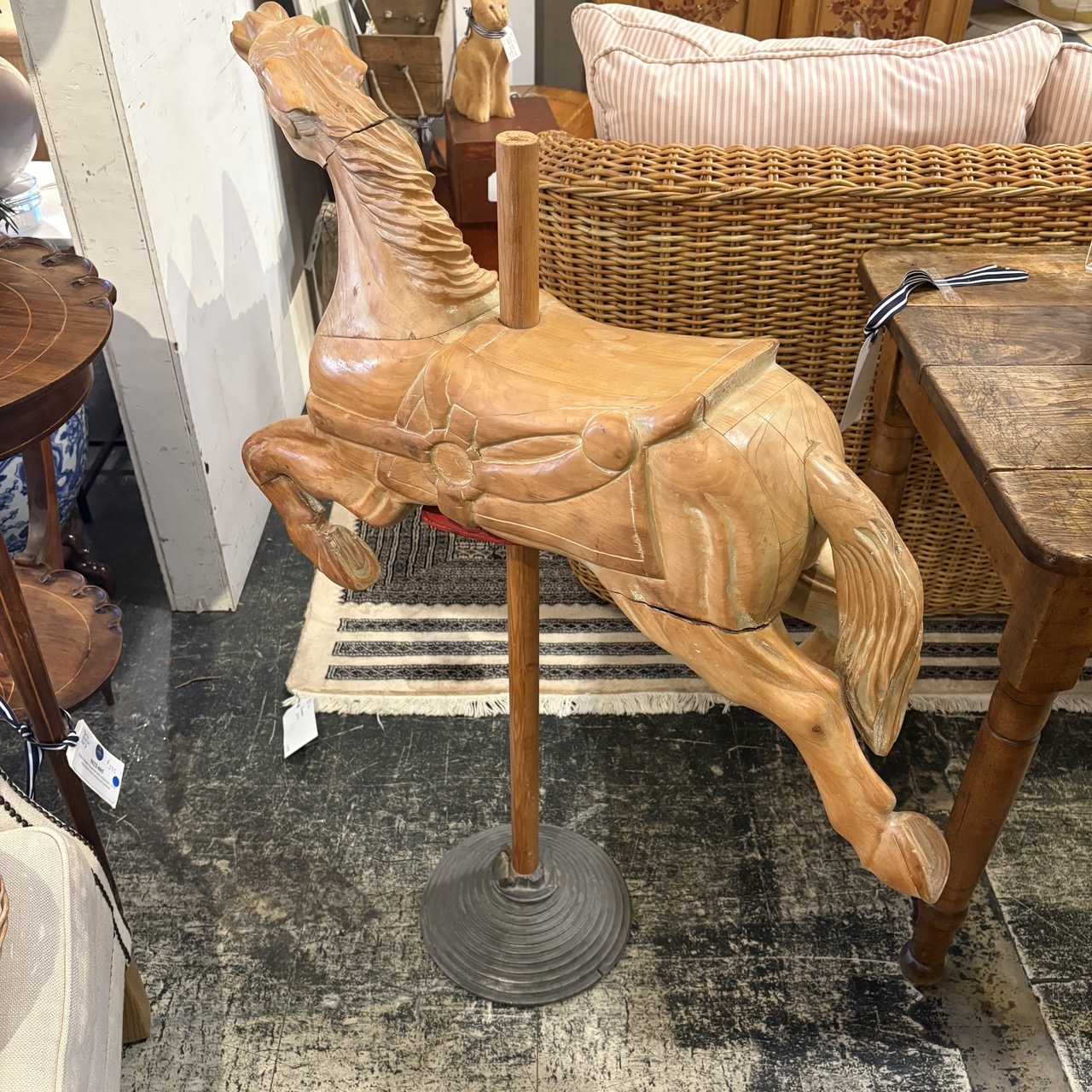Wooden Carousel Horse - Image 5