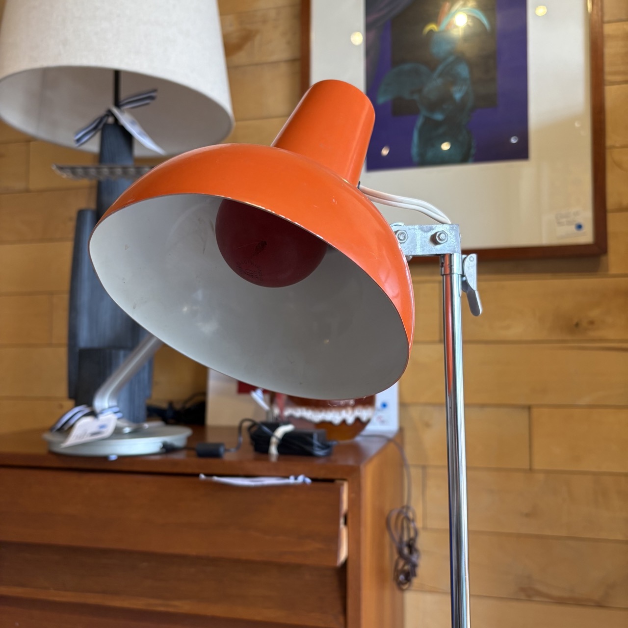 Vintage Metal Floor Lamp - Coast Consignment