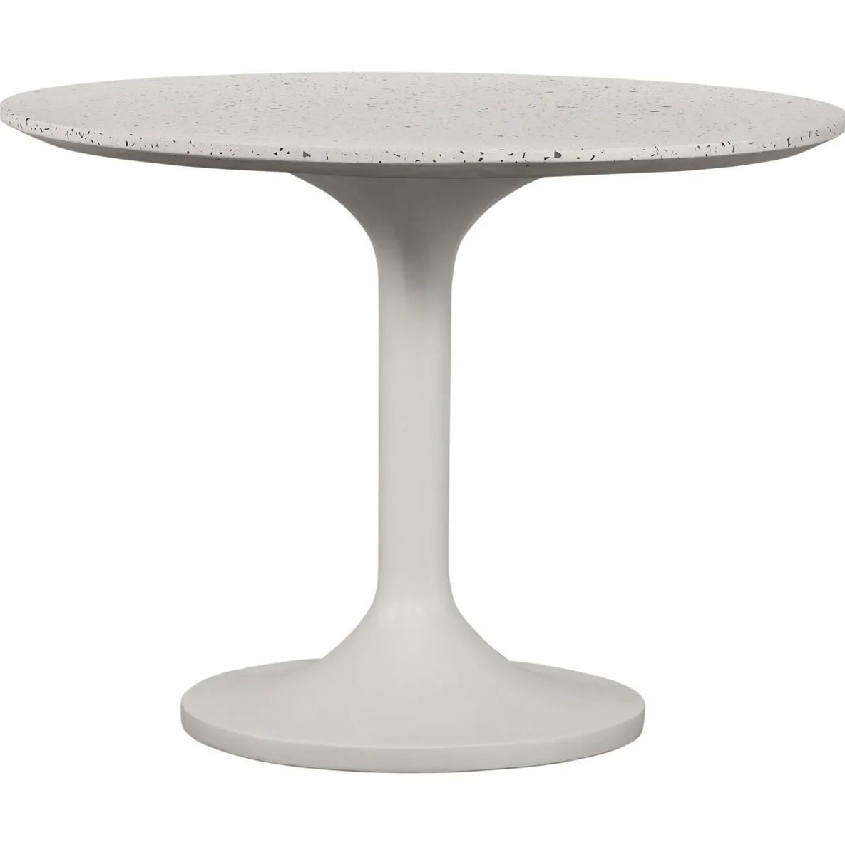 Moe's 'Tuli' Outdoor Café Table in White Terrazzo