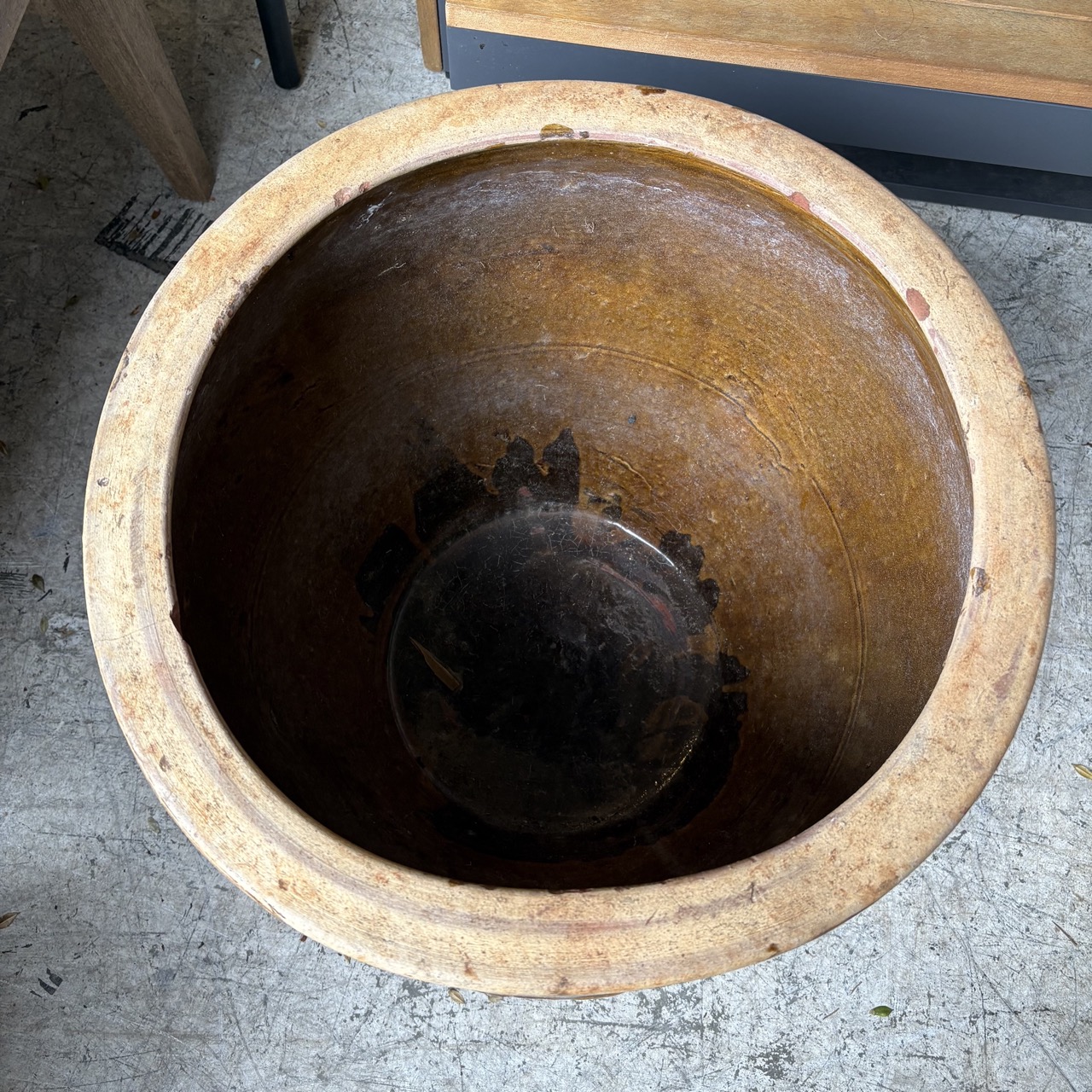 Chinese Dragon Earthenware Jardiniere - Image 3