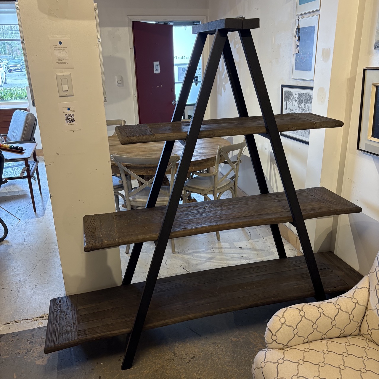 Urban Barn 'Logan' Reclaimed Wood Bookshelf - Image 5